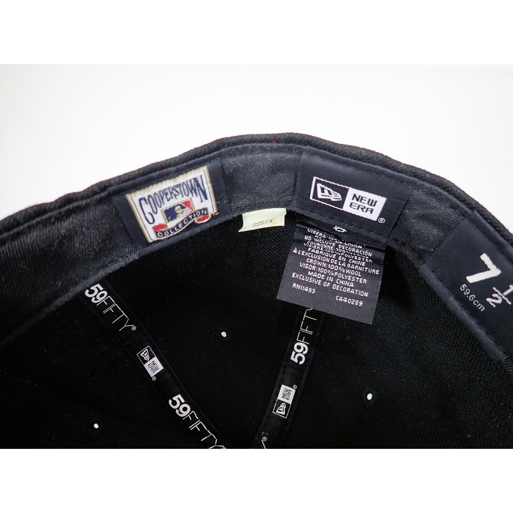 New Era 59FIFTY Pittsburgh Pirates Hat 7 1/2 1903 World Series Side Patch - Picture 7 of 9